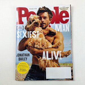 NEW People Magazine Jonathan Bailey Sexiest Man Alive Cover Nov 2025